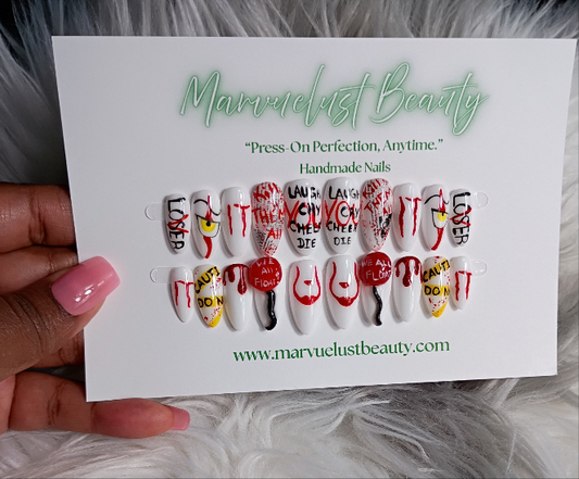 Halloween press on nails