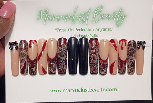 Halloween press on nails