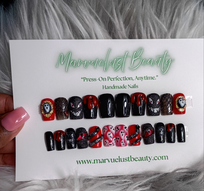 Halloween press on nails 